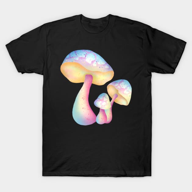 Mushroom Group T-Shirt by Lidiebug